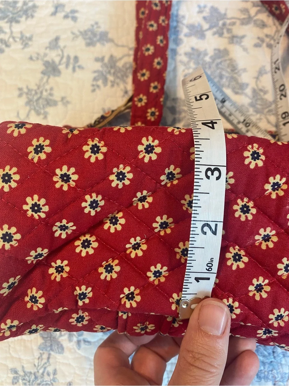 Vera Bradley Vintage Betsy Americana Shoulder Bag